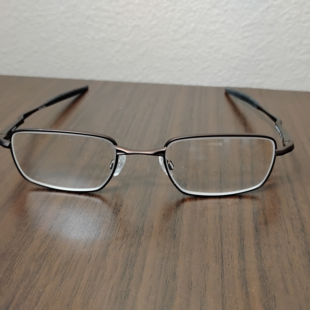 Randolph Engineering Silver Rectangular Glasses - image 1